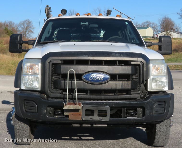 image for item DI3878 2011 Ford F550 Super Duty XL  Crew Cab utility truck
