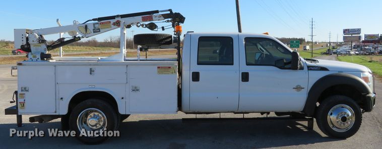 image for item DI3878 2011 Ford F550 Super Duty XL  Crew Cab utility truck