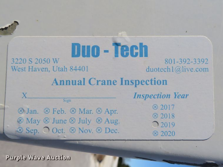 image for item DI3878 2011 Ford F550 Super Duty XL  Crew Cab utility truck