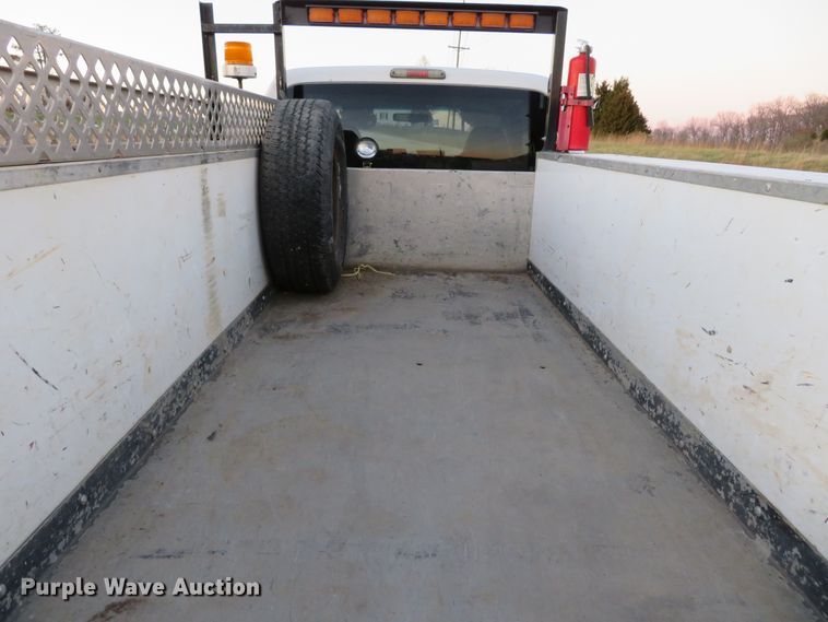 image for item DI3898 2009 Ford F350 Super Duty XL  SuperCab utility bed pickup truck