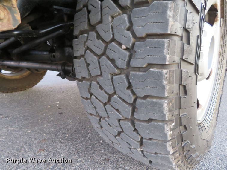 image for item DI3898 2009 Ford F350 Super Duty XL  SuperCab utility bed pickup truck