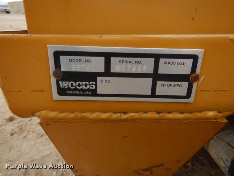 image for item DI8014 Woods HS105-3 boom mower