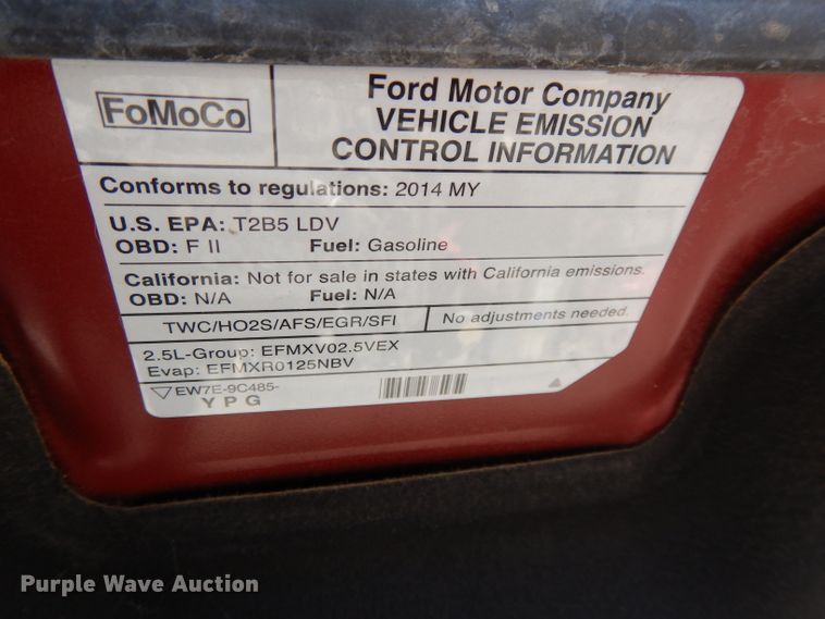 image for item DI8078 2014 Ford Fusion