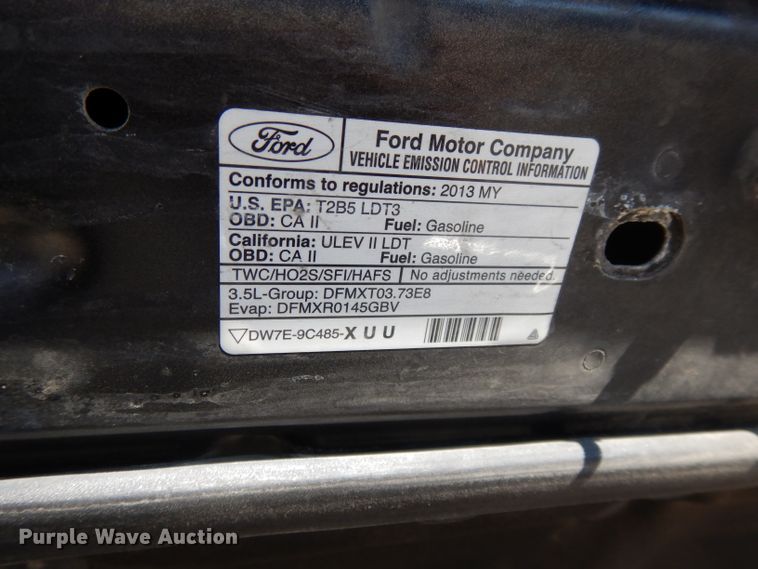 image for item DI8079 2013 Ford Explorer XLT  SUV