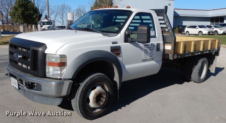 image for item DI8088 2008 Ford F450 Super Duty XL  flatbed truck