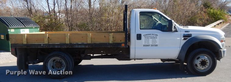 image for item DI8088 2008 Ford F450 Super Duty XL  flatbed truck