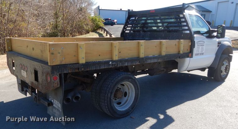 image for item DI8088 2008 Ford F450 Super Duty XL  flatbed truck