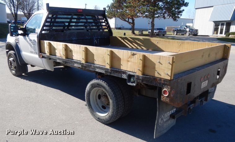 image for item DI8088 2008 Ford F450 Super Duty XL  flatbed truck