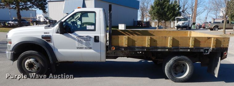 image for item DI8088 2008 Ford F450 Super Duty XL  flatbed truck