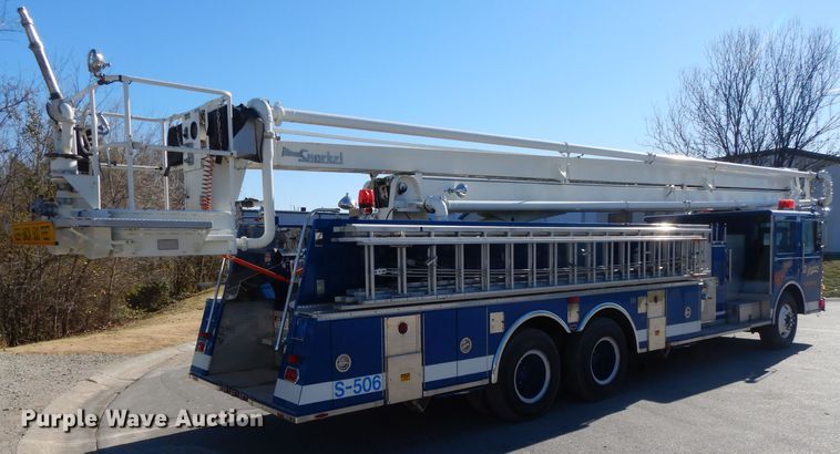 image for item DI8091 1988 Pierce  aerial platform fire truck