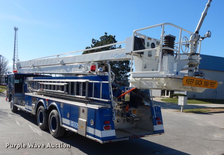 image for item DI8091 1988 Pierce  aerial platform fire truck
