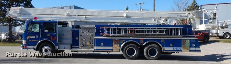 image for item DI8091 1988 Pierce  aerial platform fire truck