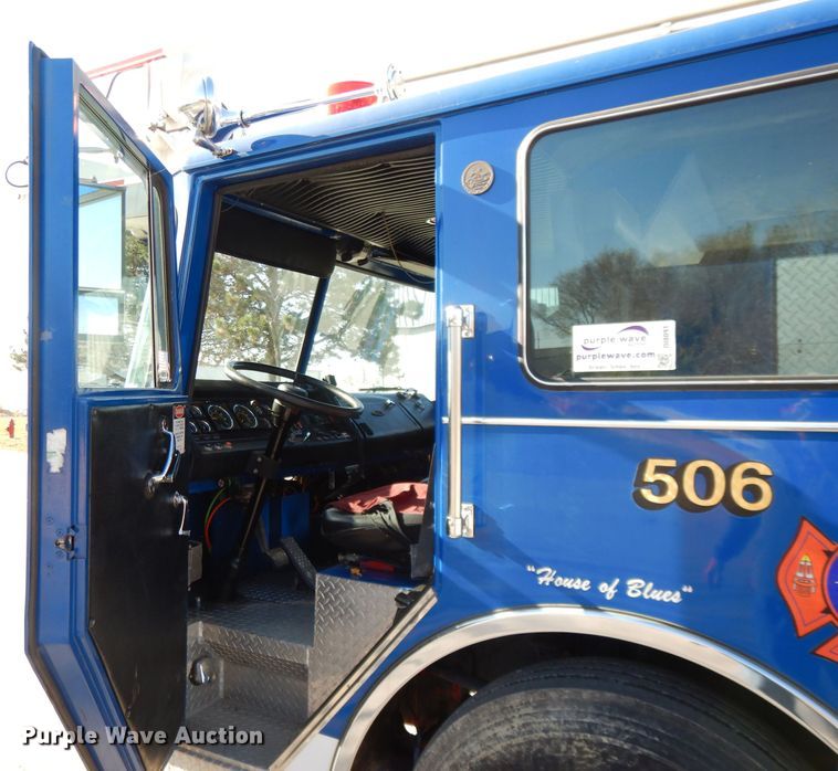 image for item DI8091 1988 Pierce  aerial platform fire truck