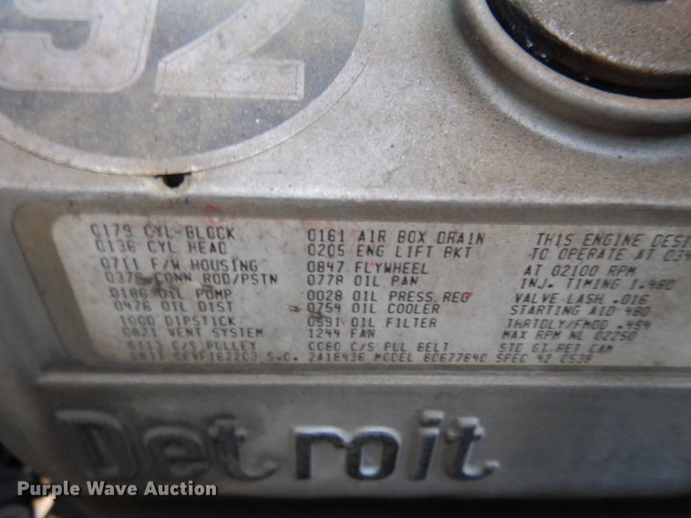 image for item DI8091 1988 Pierce  aerial platform fire truck