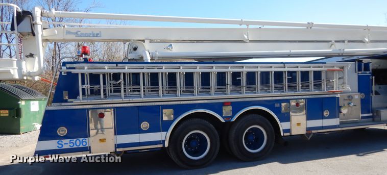 image for item DI8091 1988 Pierce  aerial platform fire truck