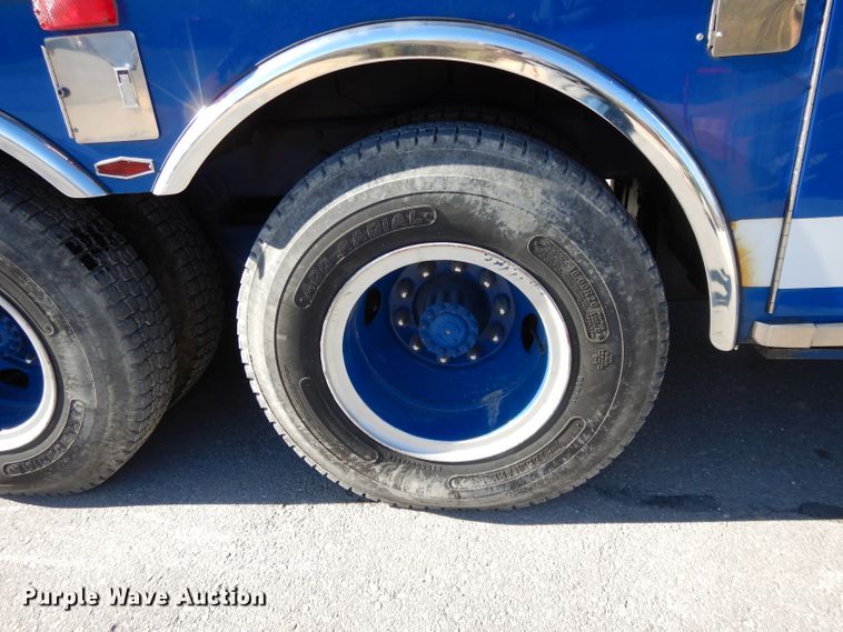 image for item DI8091 1988 Pierce  aerial platform fire truck