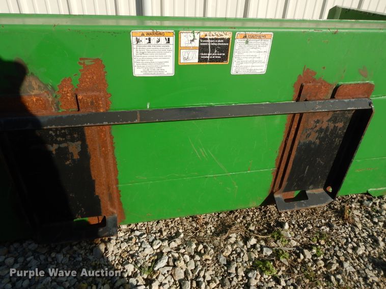 image for item DI8119 Frontier XFAS10H000108 skid steer snow pusher