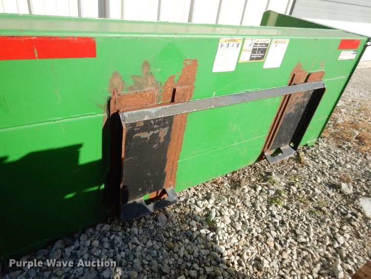 image for item DI8119 Frontier XFAS10H000108 skid steer snow pusher