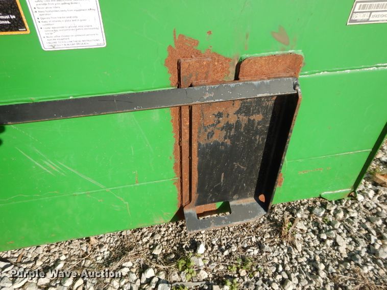 image for item DI8119 Frontier XFAS10H000108 skid steer snow pusher