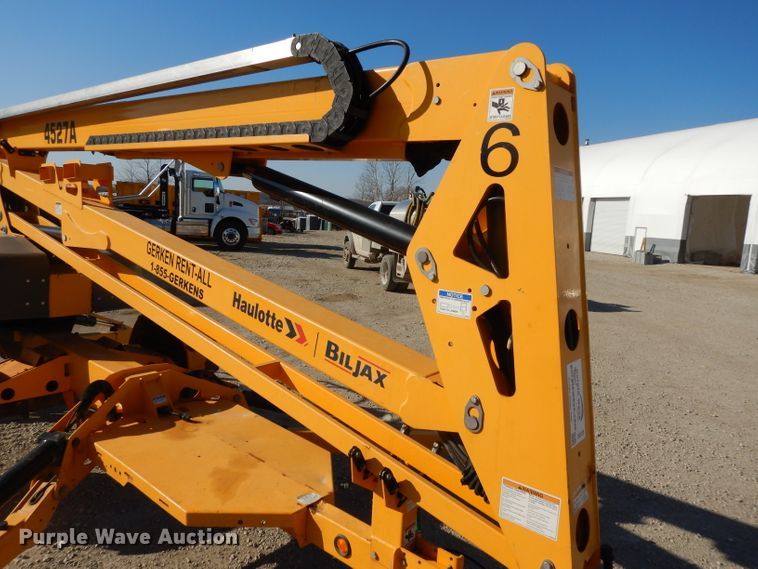 image for item DI8120 2014 Haulotte Biljax 4527A  boom lift