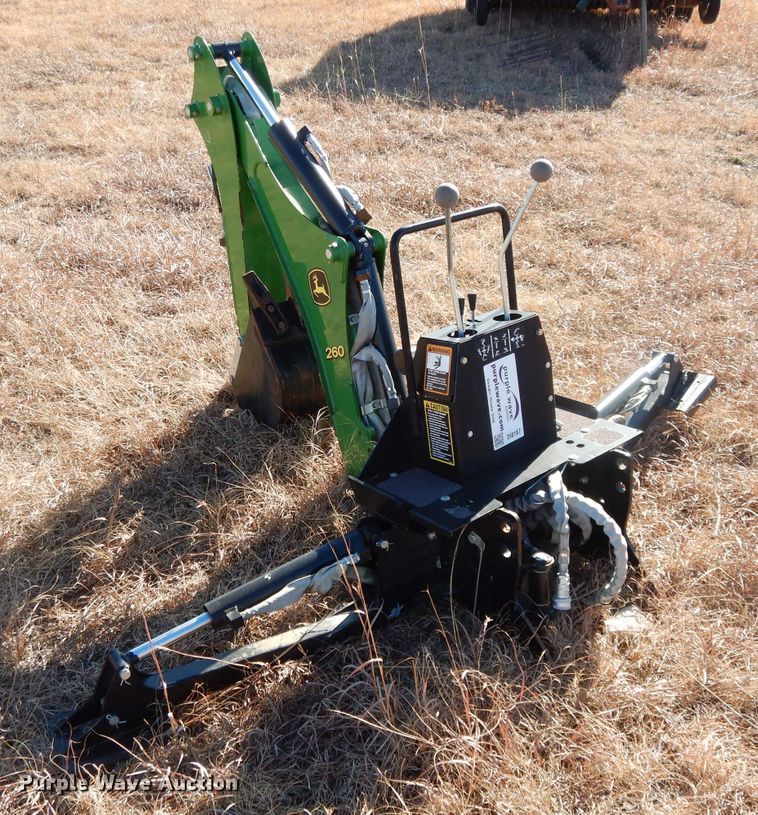 image for item DI8167 John Deere 260 backhoe attachment