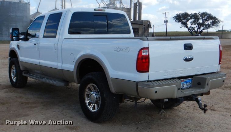 image for item DJ0754 2010 Ford F250 Super Duty King Ranch  Crew Cab pickup truck