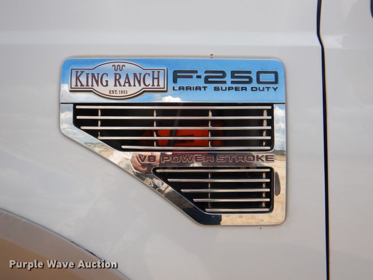image for item DJ0754 2010 Ford F250 Super Duty King Ranch  Crew Cab pickup truck