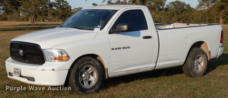 image for item DJ6706 2012 Dodge Ram 1500  pickup truck