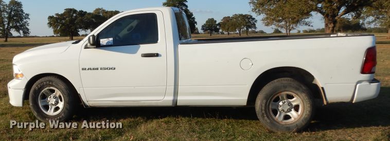 image for item DJ6706 2012 Dodge Ram 1500  pickup truck