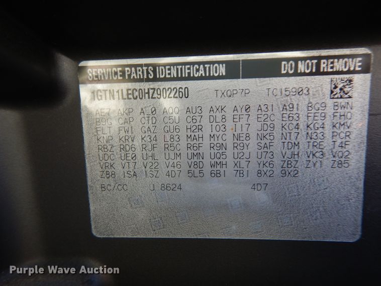 image for item DJ6712 2017 GMC Sierra 1500  pickup truck