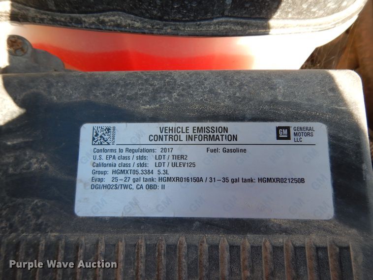 image for item DJ6712 2017 GMC Sierra 1500  pickup truck