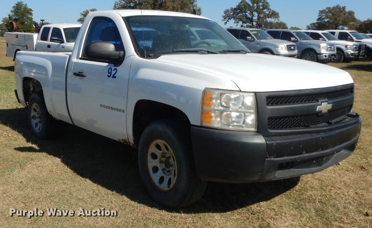 image for item DJ6714 2008 Chevrolet Silverado 1500  pickup truck