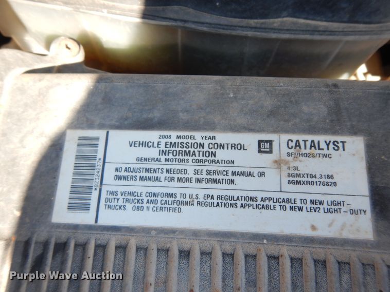 image for item DJ6714 2008 Chevrolet Silverado 1500  pickup truck