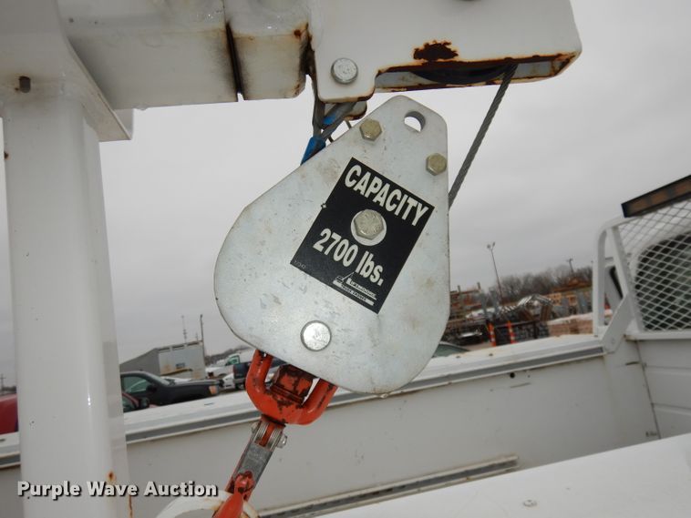 image for item DJ6938 2008 Ford F550 Super Duty  utility truck with crane