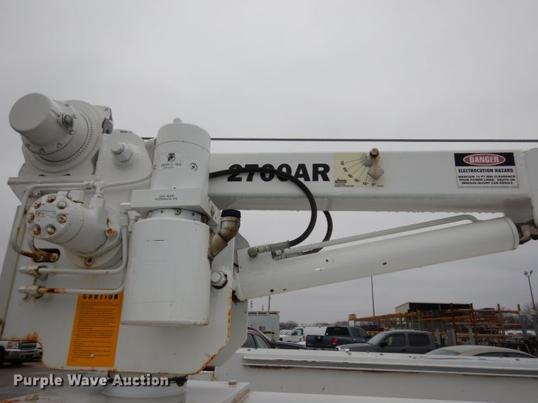 image for item DJ6938 2008 Ford F550 Super Duty  utility truck with crane