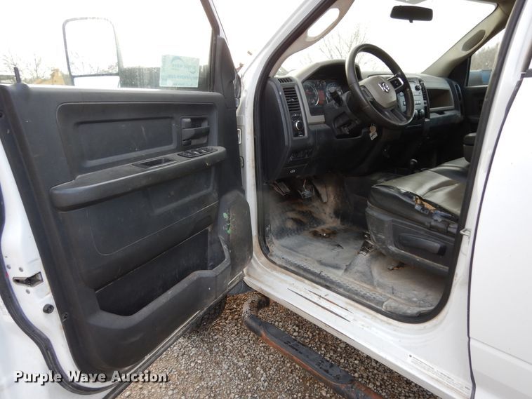 image for item DJ8011 2011 Dodge Ram 5500HD  Crew Cab flatbed truck