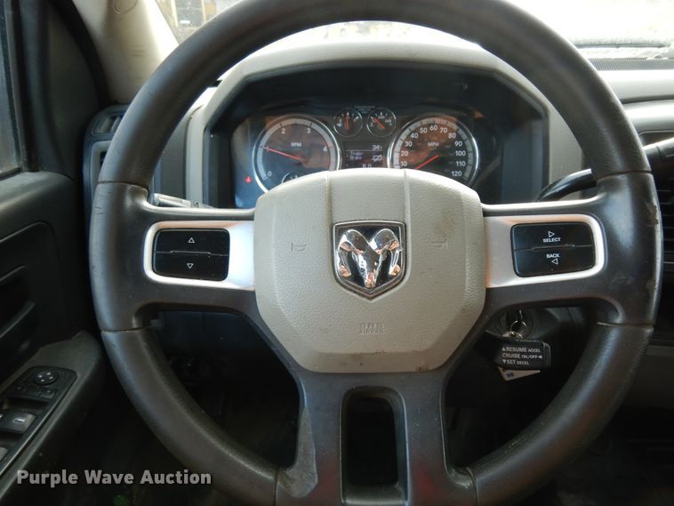 image for item DJ8011 2011 Dodge Ram 5500HD  Crew Cab flatbed truck