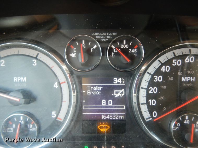 image for item DJ8011 2011 Dodge Ram 5500HD  Crew Cab flatbed truck