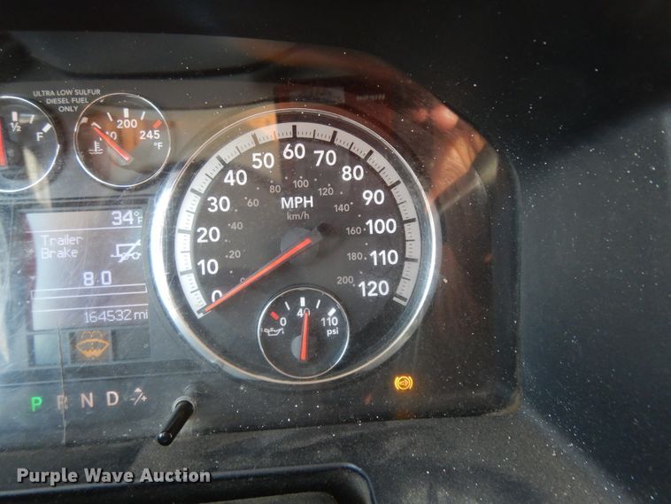 image for item DJ8011 2011 Dodge Ram 5500HD  Crew Cab flatbed truck