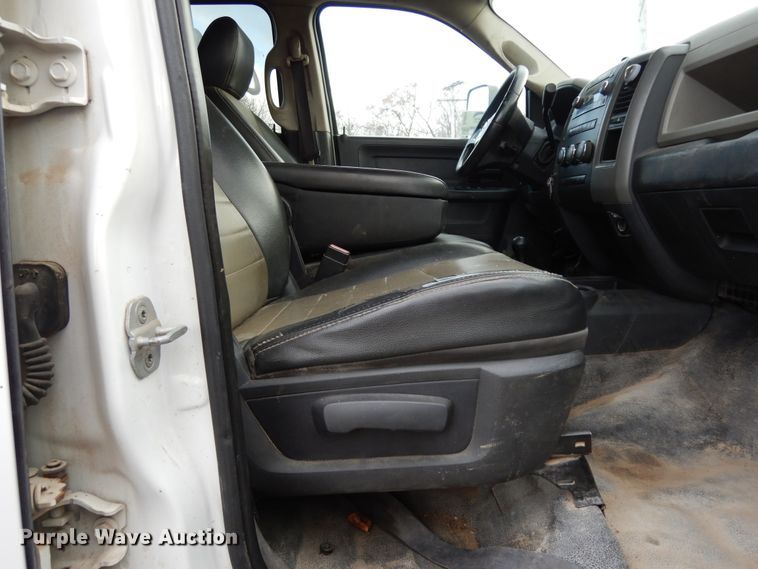 image for item DJ8011 2011 Dodge Ram 5500HD  Crew Cab flatbed truck