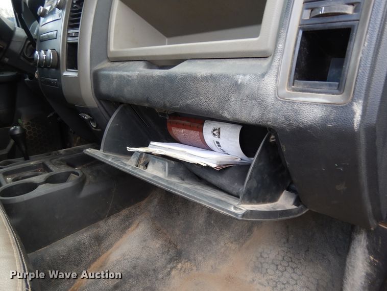 image for item DJ8011 2011 Dodge Ram 5500HD  Crew Cab flatbed truck