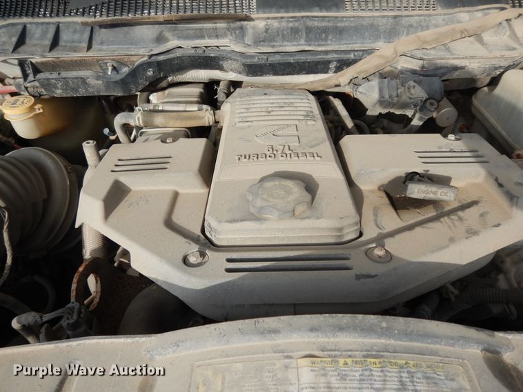 image for item DJ8011 2011 Dodge Ram 5500HD  Crew Cab flatbed truck