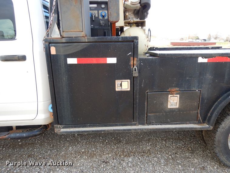 image for item DJ8011 2011 Dodge Ram 5500HD  Crew Cab flatbed truck