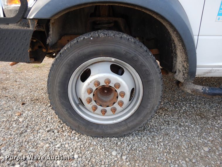 image for item DJ8011 2011 Dodge Ram 5500HD  Crew Cab flatbed truck