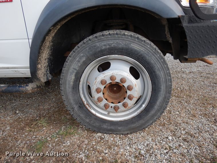 image for item DJ8011 2011 Dodge Ram 5500HD  Crew Cab flatbed truck