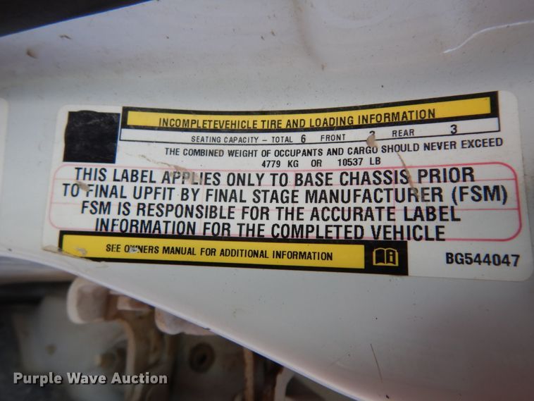 image for item DJ8011 2011 Dodge Ram 5500HD  Crew Cab flatbed truck