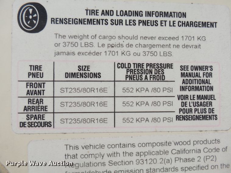 image for item EF9648 2016 Keystone Montana 3820FK  camper