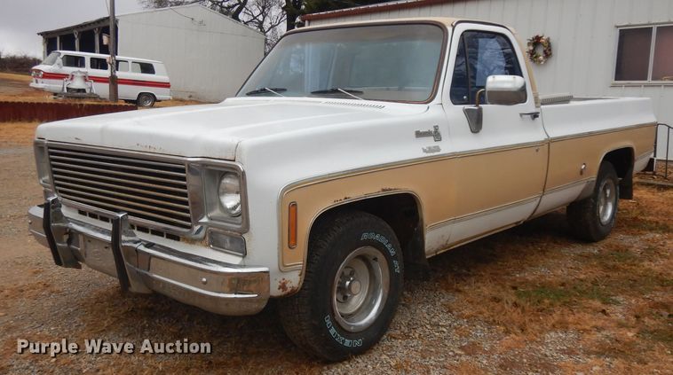 image for item EY9041 1977 Chevrolet Silverado 10  pickup truck