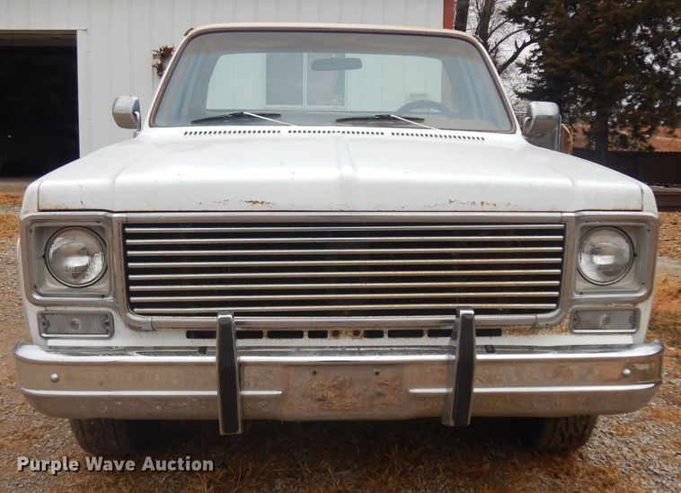 image for item EY9041 1977 Chevrolet Silverado 10  pickup truck