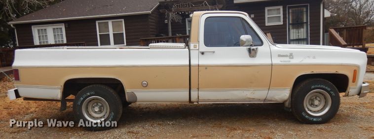 image for item EY9041 1977 Chevrolet Silverado 10  pickup truck
